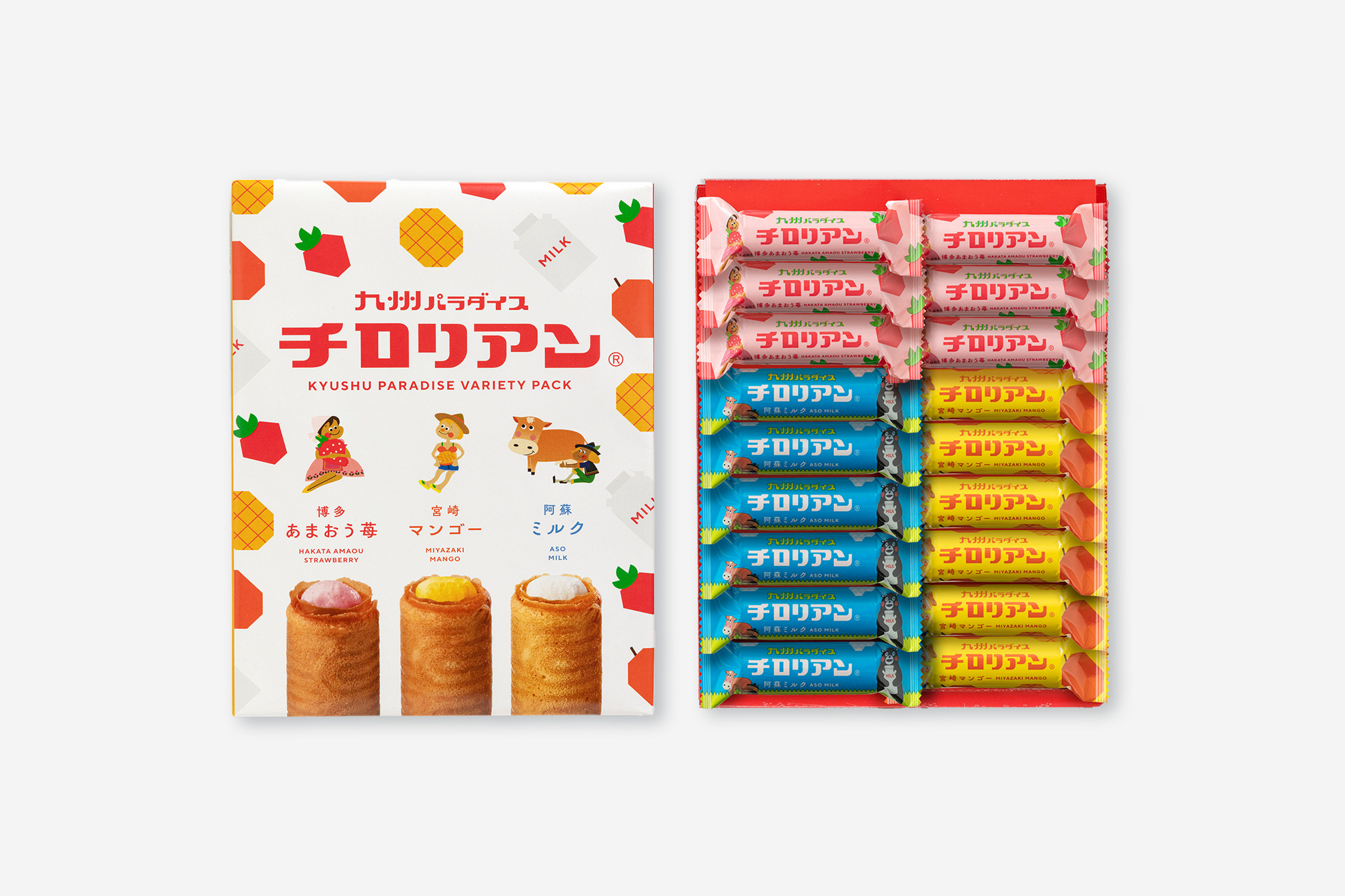 九州パラダイス（ショート）詰め合せ（１８本入）